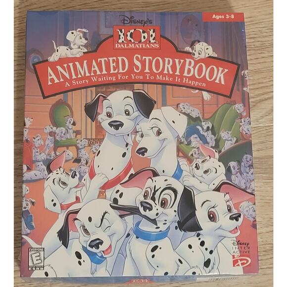 Disney's 101 Dalmations Animated Storybook - PC - CD-ROM GAME BIG BOX NEW - Picture 1 of 3